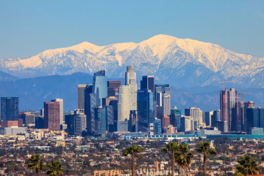 Los Angeles / Orange County skyline